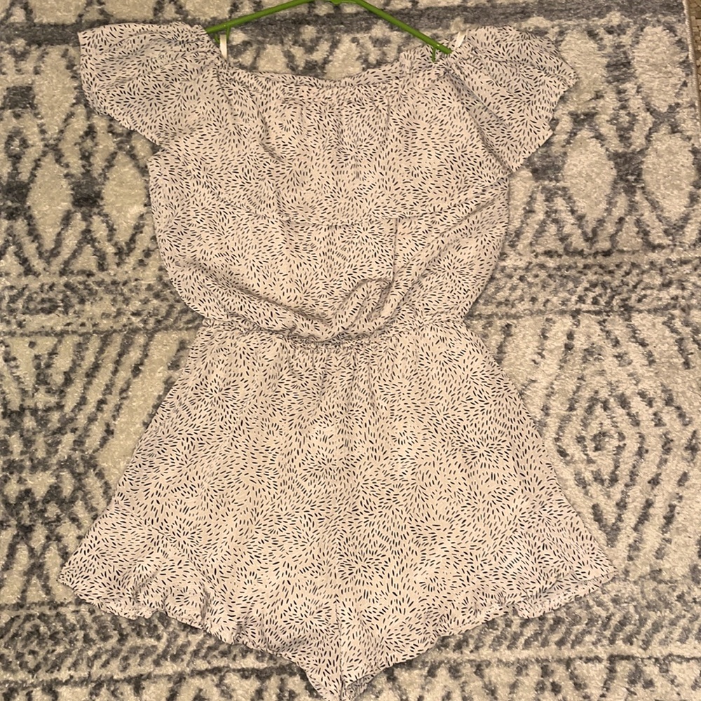Off Shoulder Romper